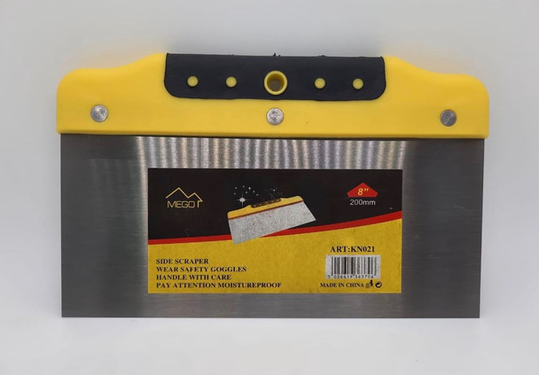 PAINT SCRAPER 8" MEGO 200MM #KN021 SIDE
