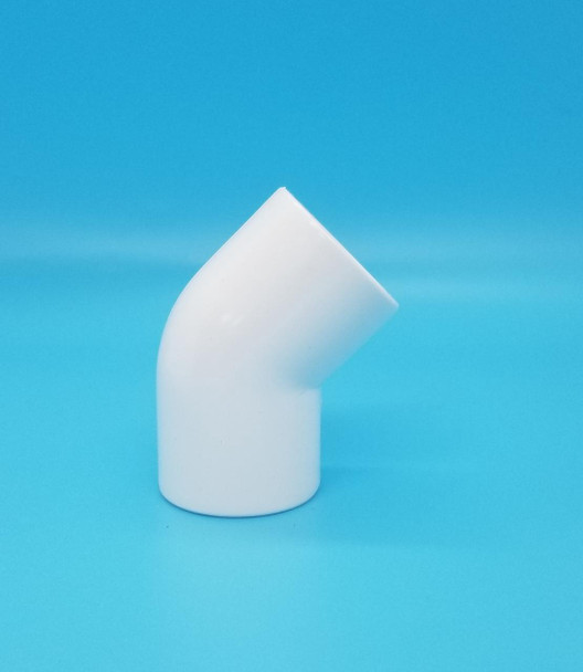 PVC KNEE 1/2" 45 DEG.