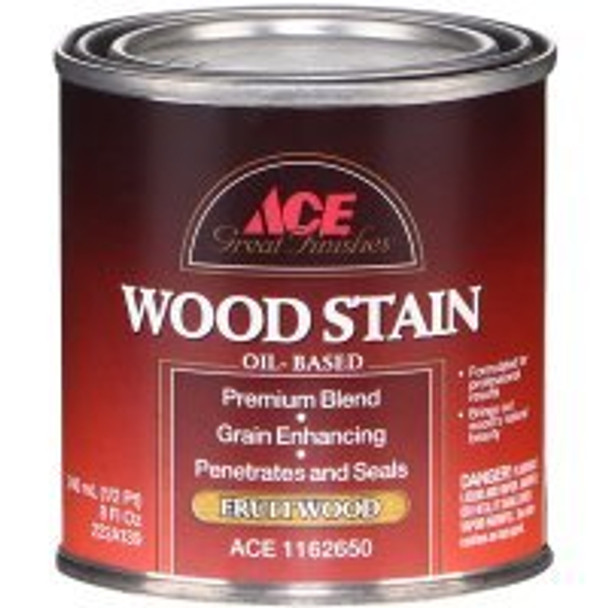 WOOD STAIN ACE FRUITWOOD 1162650 1/2PT