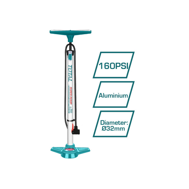 BICYCLE PUMP HAND TOTAL TMPP3201