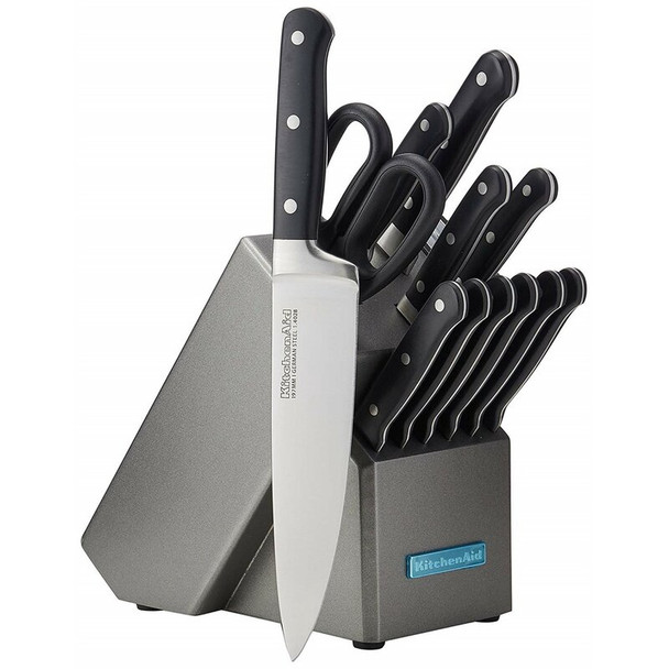 KNIFE SET 14PCS KITCHENAID KKFTR14SL ONYX BL