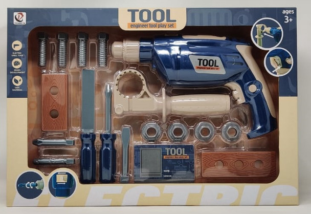 Toy Tool Engineer Tool Play Set F-178