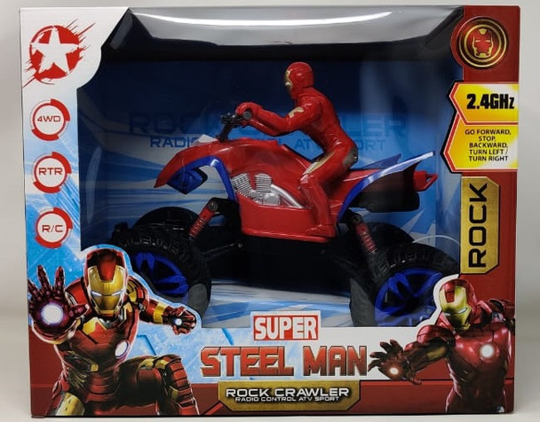 Toy ATV Super Steel Man Rock Crawler 2.4GHZ Remote Control ATV CH144