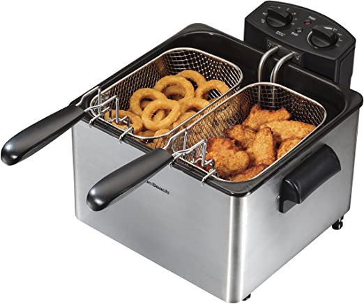 DEEP FRYER HAMILTON BEACH 35036 DOUBLE