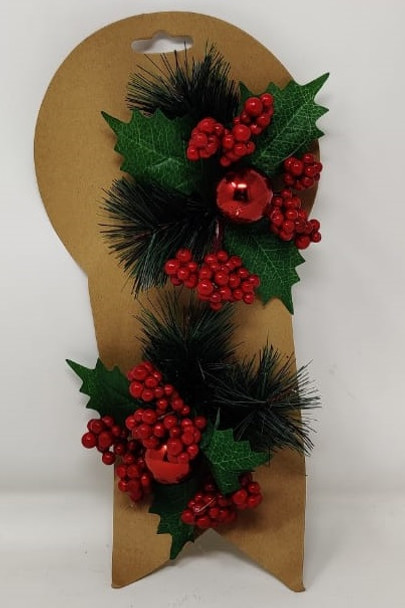 Christmas Decorations Mistletoe EX14 2Pcs Pack