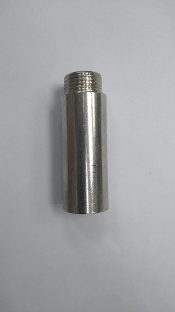 GALVANISE ADAPTER EXHAUST 1/2" X 3"