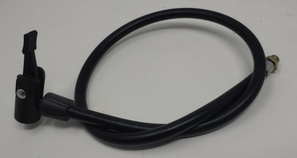 BICYCLE PUMP CONNECTION 23" BLACK RUBBER