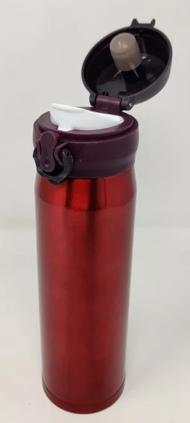 TRAVEL VACUUM MUG FLASK STAINLESS STEEL BW-8105