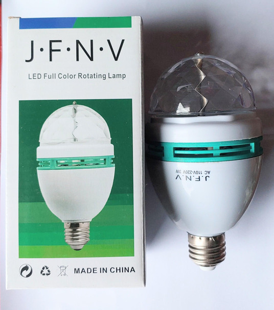 BULB LED FULL COLOR ROTATING J F N V