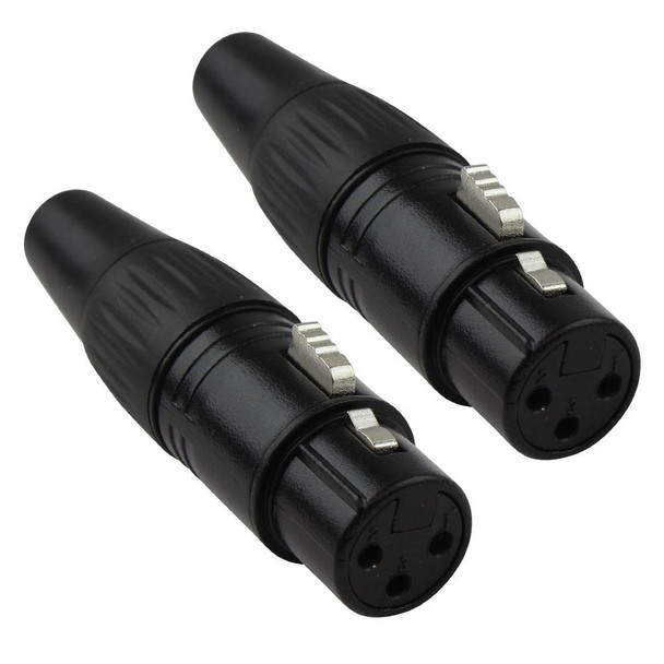 PLUG XLR FEMALE 3 PIN IBKE-CN19 BLASTKING 2PCS PACK