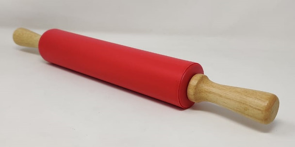 ROLLING PIN SW43 WOOD HANDLE & SILICONE