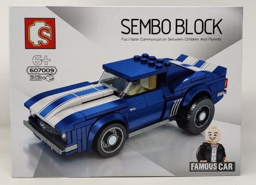 Toy Sembo Block Famous Car 607009 CH347 / Red