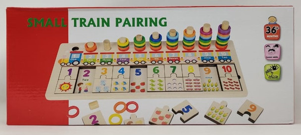 Toy Small Train Pairing Puzzle
