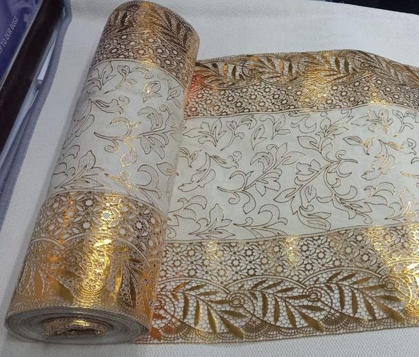 DOILY PLASTIC YT770 20" 50CM SOLD PER YARD