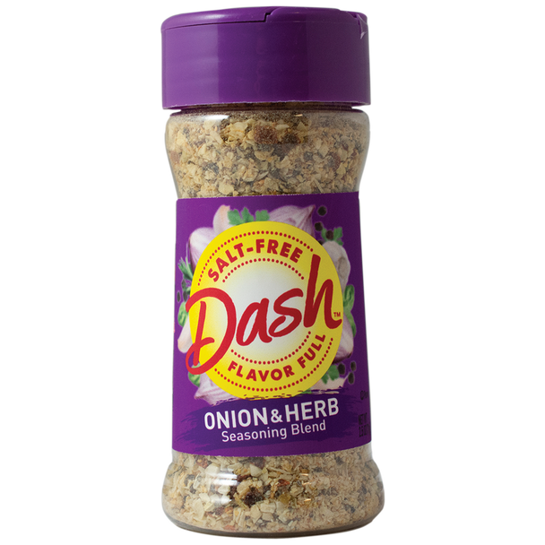 MRS DASH ONION & HERB SEASONING BLEND SALT-FREE 2.5oz 71g