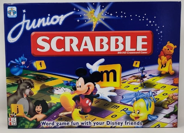 Toy Junior Scrabble Word Game Fun With Your Disney Friends CH392