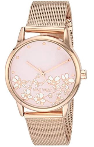 Watch Nine West Women's Bracelet Floral dial 2428FLRG