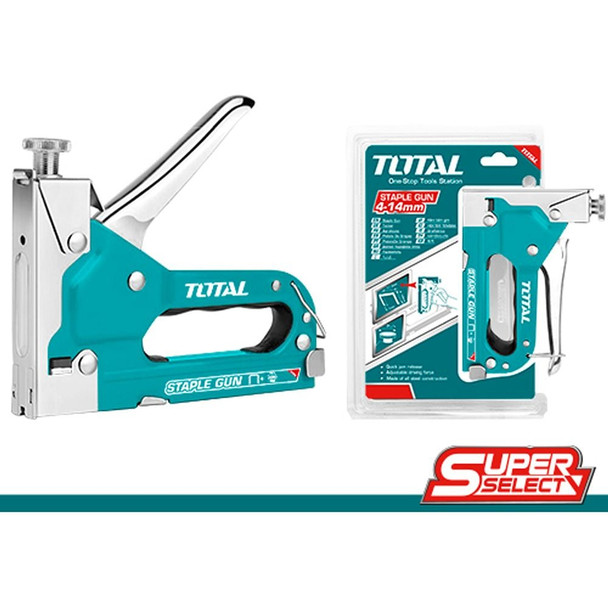 STAPLE GUN TOTAL THT311425 HEAVY DUTY 4-14mm