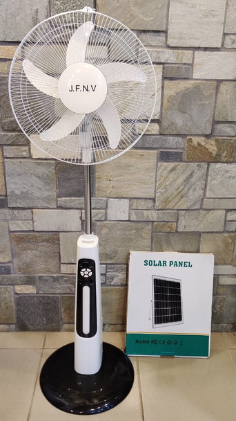 FAN 16" J.F.N.V 300-16 K300A SOLAR RECHARGEABLE FLOOR AC/DC DUAL POWER