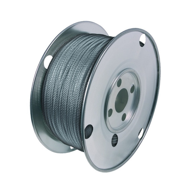WIRE ROPE GALVANIZED CABLE 1/4" #82045 BEN-MOR SOLD BY FT