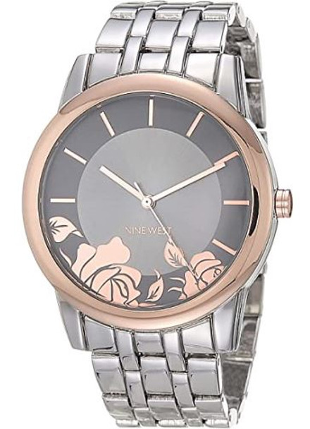 Watch Women Nine West Bracelet Silver 1579FLRT