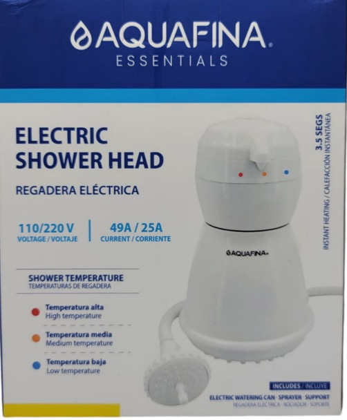 ELECTRIC SHOWER HEATER AQUAFINA 110V A-A04