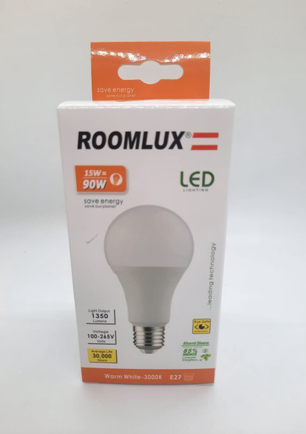 BULB LED 15W ROOMLUX B16590 E27 3000K100-265V