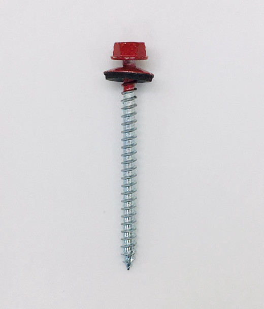 SCREW IND. 2 1/2" 10G RED METAL-WOOD SOLD EACH