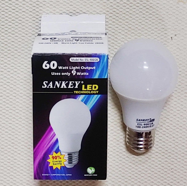 BULB LED SANKEY 9W ESL-900/28 2800K 110V WARM WHITE