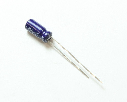CAPACITOR 50V 0.56UF