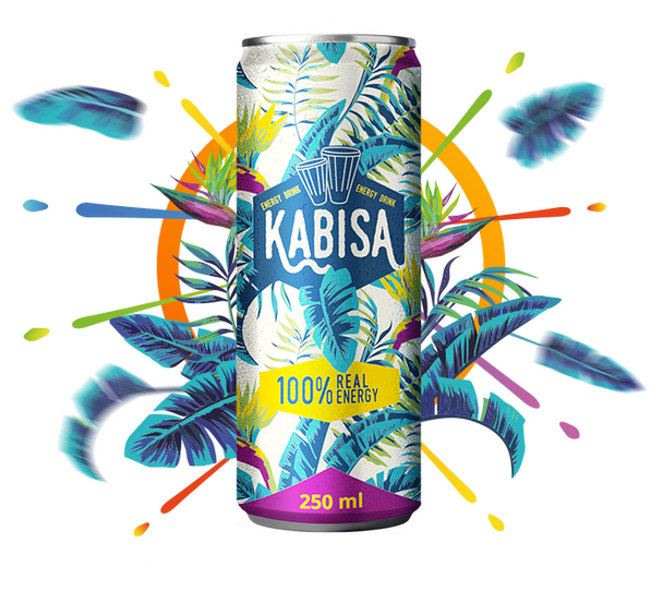 KABISA 100% REAL ENERGY DRINK 250ml SINGLE