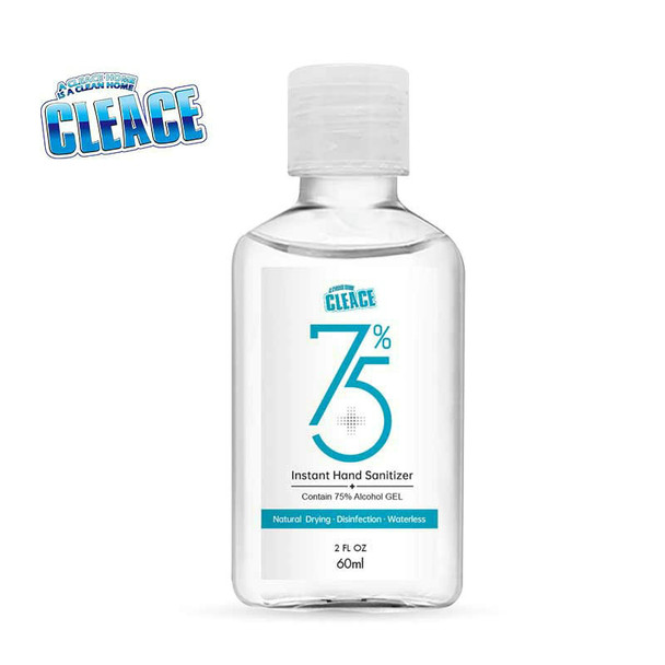 HAND SANITIZER GEL CLEACE 60ML 75% ALCOHOL
