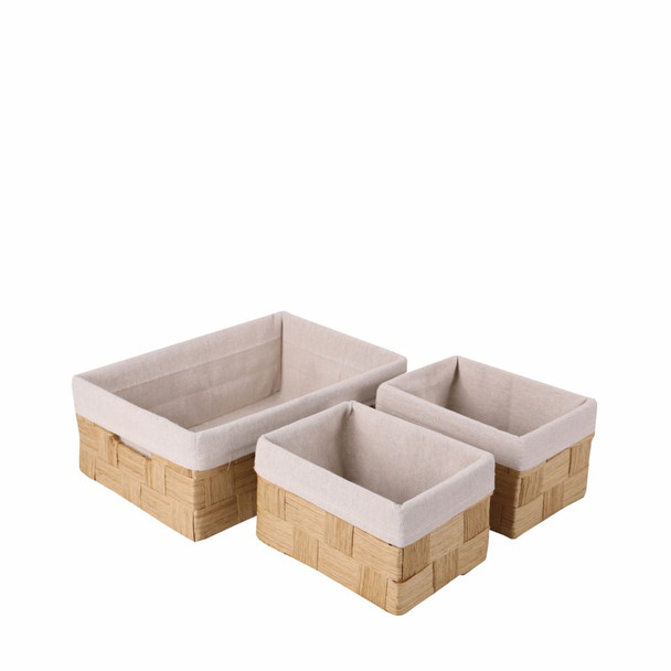 STORAGE BASKET 6-00481 JESSAR SET OF 3PCS