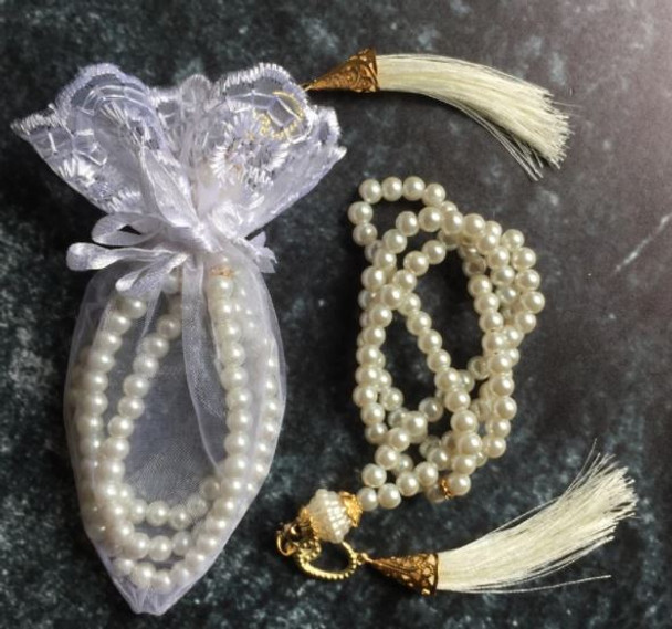 Tasbeeh Prayer Bead White pearl