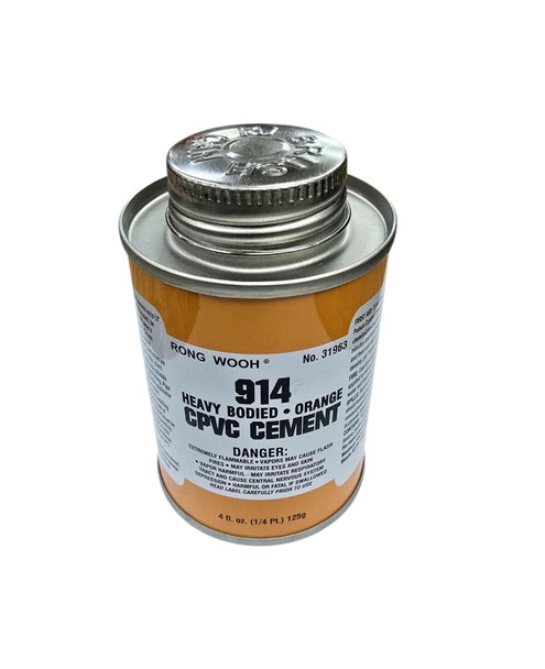 CPVC PASTE CEMENT 1/4PT 914 HEAVY BODIED