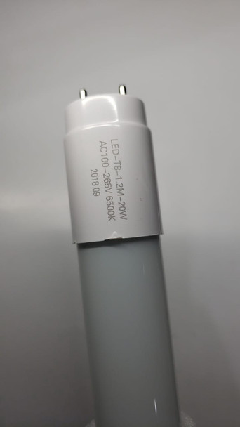 TUBE 4FT LED 20W LED-T8-1.2M-20W AC100-265V 6500K 2018.09
