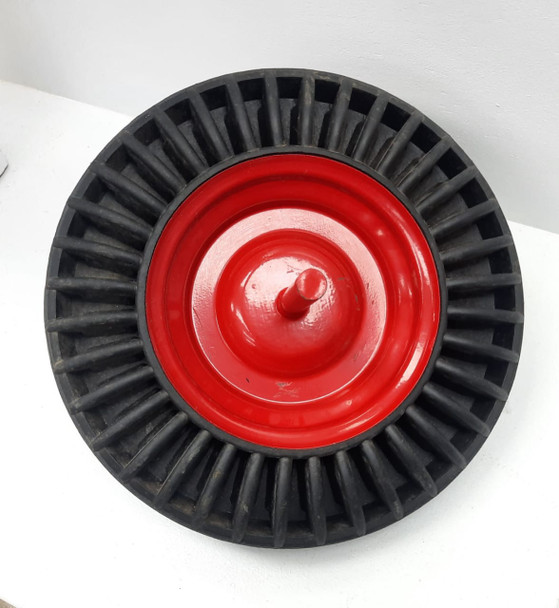 WHEEL BARROW WHEEL GRIP HARD RED RIM