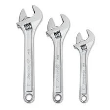 WRENCH SET 3PCS CRESENT AC26810VS ADJUSTABLE