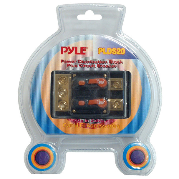 POWER DISTRIBUTION BLOCK CAR PLDS20 PYLE CIRCUIT BREAKER