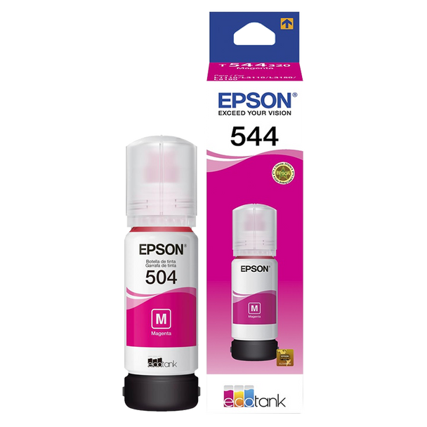 COMPUTER PRINTER INK EPSON 544 MAGENTA T544320-AL ECOTANK