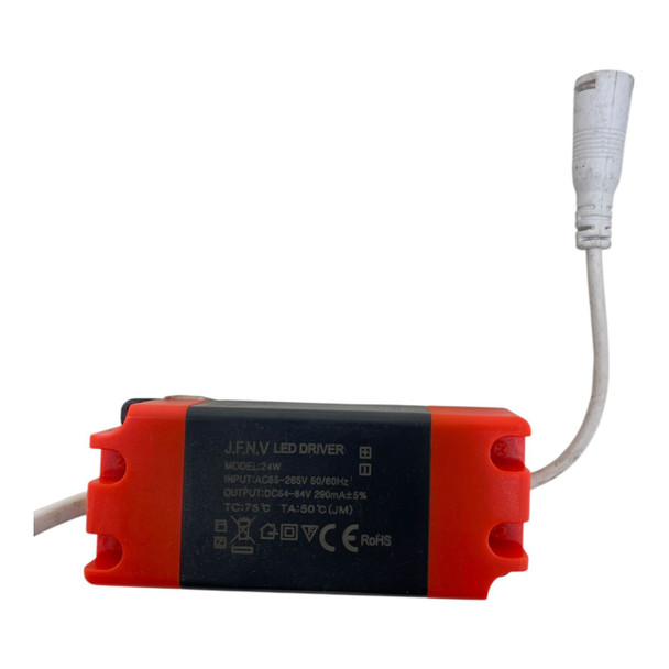 BALLAST LED DRIVER 24W AC85-265 J.F.N.V ORANGE & BLACK