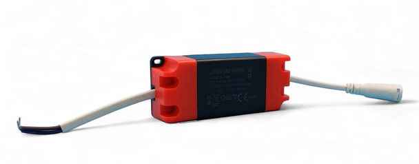 BALLAST LED DRIVER 9-12W AC85-265 J.F.N.V ORANGE & BLACK