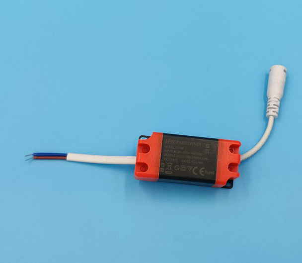 BALLAST LED DRIVER 3-6W AC85-265 J.F.N.V ORANGE & BLACK