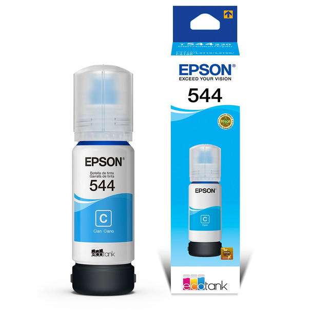 COMPUTER PRINTER INK EPSON 544 CYAN T544220-AL ECOTANK