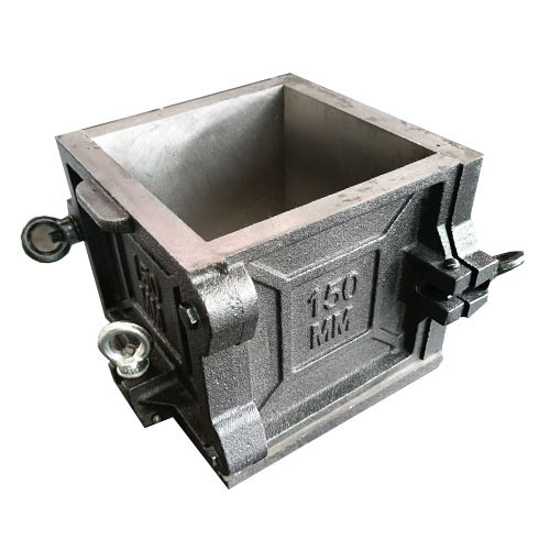 CONCRETE TESTING CUBE MOULDS 6" X 6" 150MM SQ METAL WITH BOLTS DEVOX HFC-CE001