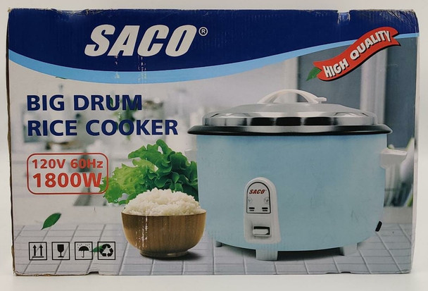 RICE COOKER SACO 04-FR-20131 BIG DRUM 1800W 120V