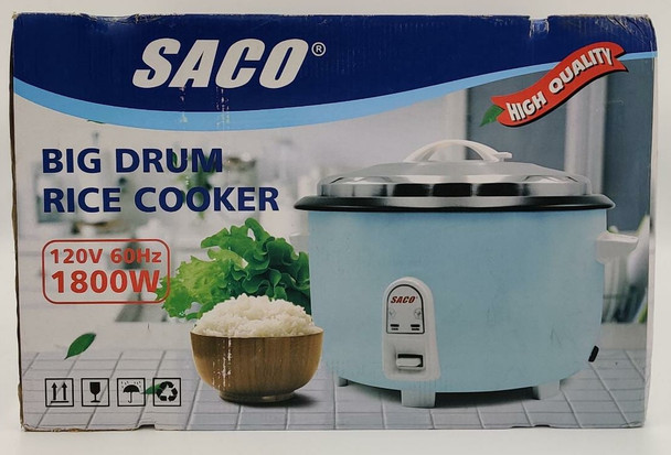 RICE COOKER SACO 04-FR-20131 BIG DRUM 1800W 120V