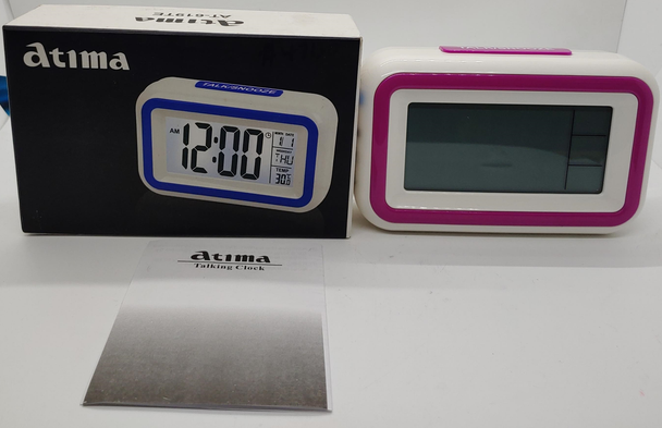 CLOCK TALKING ATIMA AT-619TE / Green / Green / Green / Green