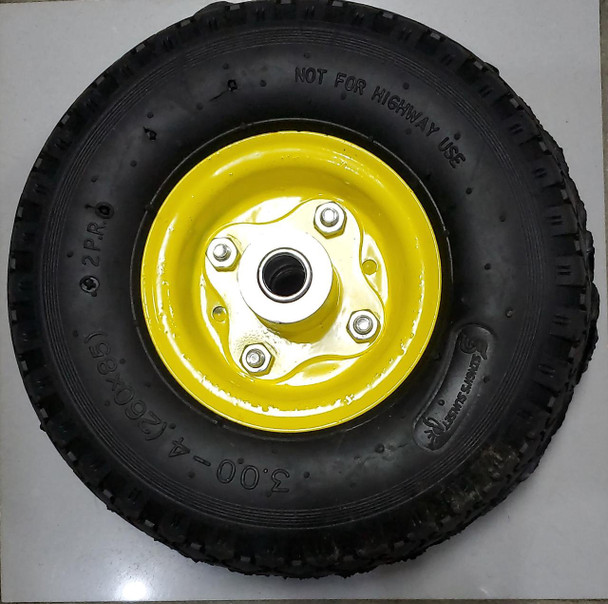 HAND TRUCK TROLLY WHEEL 3.00-4 260X 2P YELLOW