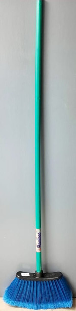 BROOM W/STICK SUPER RIALTO 53889 SOFT BRISTLE